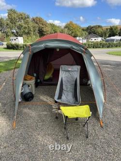 Big Agnes Big House 4 (4-Person) Dome Tent plus Added Vestibule and Footprint