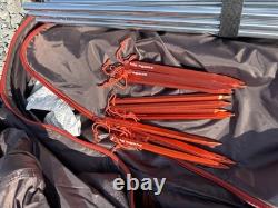 Big Agnes Big House 4 (4-Person) Dome Tent plus Added Vestibule and Footprint