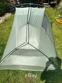 Big Agnes Slater UL 3+ Tent with footprint, 3 person, large porch lightly used