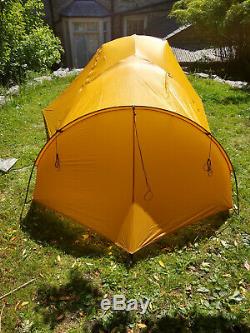 Big Agnes Slater UL 3+ Tent with footprint, 3 person, large porch lightly used