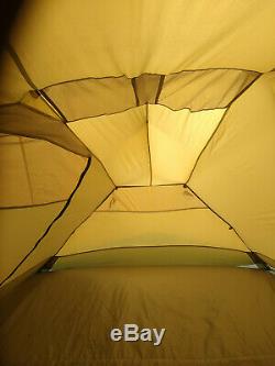 Big Agnes Slater UL 3+ Tent with footprint, 3 person, large porch lightly used