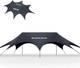 Blackdog 26? /60? Octagonal Camping Canopy Tent, Titanium Black Glue Upf21000 Uv