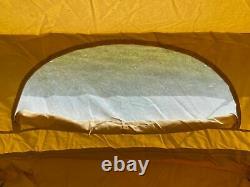 Brand New 5m Double Door Cotton Canvas Bell Tent Zipped In Groundsheet (ZIG)