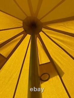 Brand New 6m Cotton Canvas Bell Tent Zipped In Groundsheet (ZIG)