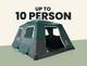 Brand New In Sealed Box Reactive 2-step Extra Large Cabin Tent
