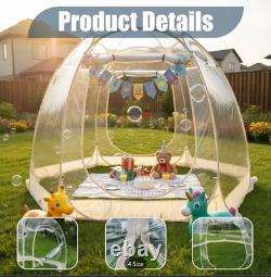 Bubble Tent Pop Up Gazebo Igloo Dome Transparent Sports large Approx 4m