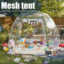 Bubble Tent Pop Up Gazebo Igloo Dome Transparent Sports large Approx 4m