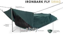 Burke & Wills Single Swag Canvas 1 Man Tent Ironbark King Single Green