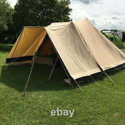 CABANON 6 BERTH CANVAS TENT WITH AWNING Excellent condition