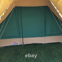 CABANON 6 BERTH CANVAS TENT WITH AWNING Excellent condition