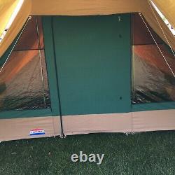 CABANON 6 BERTH CANVAS TENT WITH AWNING Excellent condition