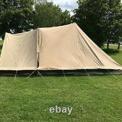 CABANON 6 BERTH CANVAS TENT WITH AWNING Excellent condition