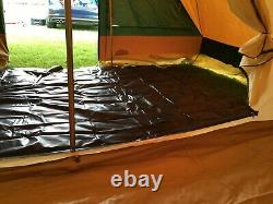 CABANON 6 BERTH CANVAS TENT WITH AWNING Excellent condition