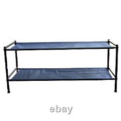 CAMPING BUNK BED with CARRY STORAGE BAG caravan motorhome campervan tent