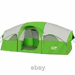 CAMPROS Tent-8-Person-Camping-Tents Waterproof Windproof Family Tent 5 Large