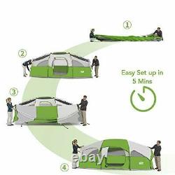 CAMPROS Tent-8-Person-Camping-Tents Waterproof Windproof Family Tent 5 Large