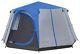 Coleman Cortes Octagon 8 Person Family Tent Blue Glamping Luxury Camping Large