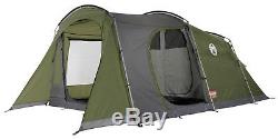 COLEMAN DA GAMA 5 MAN TUNNEL TENT person camping family large 2 bedrooms