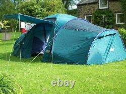 COLEMAN'Trispace' 8 person LARGE FAMILY TENT, great condition, FREE UK POSTAGE