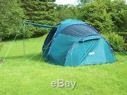 COLEMAN'Trispace' 8 person LARGE FAMILY TENT, great condition, FREE UK POSTAGE