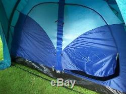 COLEMAN'Trispace' 8 person LARGE FAMILY TENT, great condition, FREE UK POSTAGE