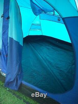 COLEMAN'Trispace' 8 person LARGE FAMILY TENT, great condition, FREE UK POSTAGE