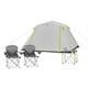 Core 4 Piece Camping Equipment Combo Set 4 Person Tent With Chairs, Table & Bag