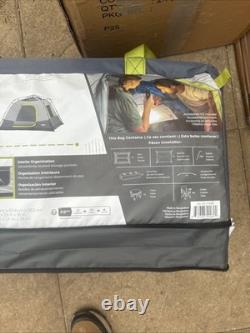 CORE 4 Piece Camping Equipment Combo Set 4 Person Tent with Chairs, Table & Bag