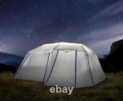 CORE LED 10 Person Tent Lighted Easy Assemble Missing Room Divider & Power Bank