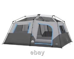 CORE LED 10 Person Tent Lighted Easy Assemble Missing Room Divider & Power Bank