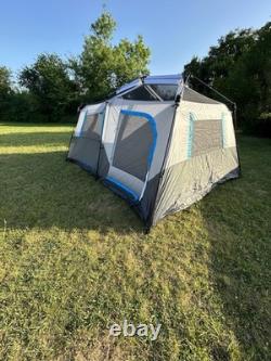 CORE LED 10 Person Tent Lighted Easy Assemble Missing Room Divider & Power Bank