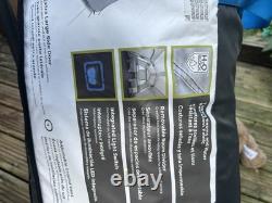 CORE LED 10 Person Tent Lighted Easy Assemble Missing Room Divider & Power Bank
