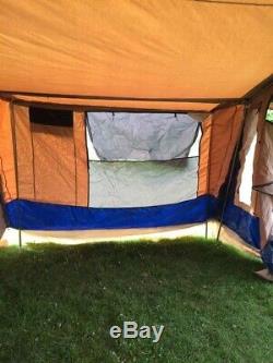 Cabanon Atlantis Trailer Tent, 4-8 berth, Large awning with porch, easy to pull