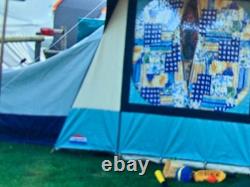 Cabanon steel frame tent with extra sleeping annex