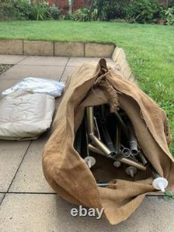 Cabanon steel frame tent with extra sleeping annex
