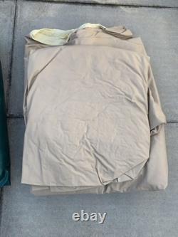 Cabanon steel frame tent with extra sleeping annex