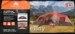 Cabin Tent Family Camping Large 10-Person Room Divider Travel Dome Instant Setup