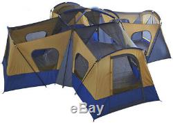 Camp Tent 14-Person 4-Room Ozark Trail Camping Gear Outdoor Sports Large Area
