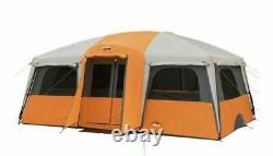 Camp Valley Core 12 Man Person Straight Wall Cabin Tent Camping Large Family