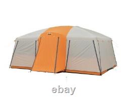 Camp Valley Core 12 Man Person Straight Wall Cabin Tent Camping Large Family