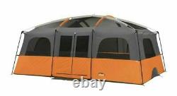 Camp Valley Core 12 Man Person Straight Wall Cabin Tent Camping Large Family