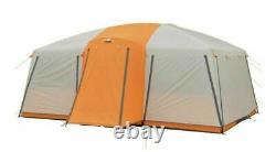 Camp Valley Core 12 Man Person Straight Wall Cabin Tent Camping Large Family