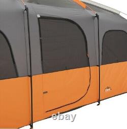 Camp Valley Core 12 Man Person Straight Wall Cabin Tent Camping Large Family