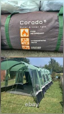 Camping Bundle 6 Men Tent, Bed, kitchen, matress, Light