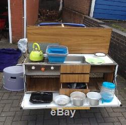 Camping Car Trailer With Large Tent Beds Cooker Toilet Equipment And Many extras