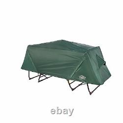 Camping Cot Tent Folding Portable Outdoor Bed Oversize Rainfly Sleeping Bag Chai