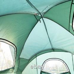 Camping Dome Tent 6-Person Portable Family Outdoor Hiking Backpacking Green