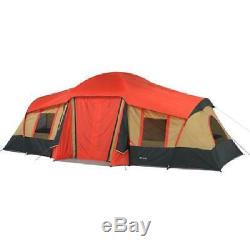 Camping Tent 10 Person 3 Room Family Hiking Instant Cabin Large Outdoor Shelter