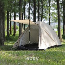 Camping Tent 3-4 Man Waterproof Backpacking Tents Outdoor Hiking Shelter with Bag