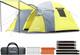 Camping Tent 3 Person Double Layered Dome Tents Large Capacity 4 Seasons Travell